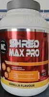 Mängden socker i Shred Max Pro - Ultra Lean