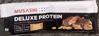 Mängden socker i Musashi Deluxe Protein Bar