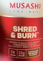 Mängden socker i Mushashi