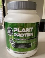 Mängden socker i Plant protein