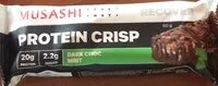 Mängden socker i Protein crisp