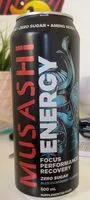 Mängden socker i Musashi Energy