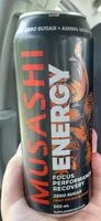 Mängden socker i Energy - Fruit Crush Flavour