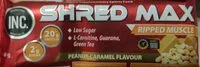 Mängden socker i Shred Max - Peanut Caramel