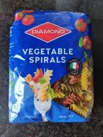 Mängden socker i Vegetable Spirals
