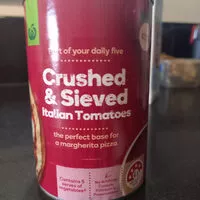 Mängden socker i Crushed & Sieved Italian Tomatoes