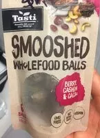 Mängden socker i Smooshed Balls Berry Cashew & Cacao