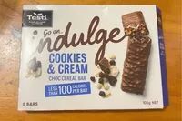 Mängden socker i Cookies & Cream Choc Cereal Bar