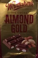 Mängden socker i Creamy Milk ALMOND GOLD