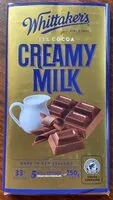 Mängden socker i Creamy milk