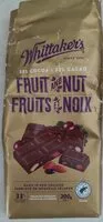 Mängden socker i 33% Cocoa Fruit and Nut Milk Chocolate Bar