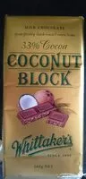 Mängden socker i 33% Cocoa Coconut Block