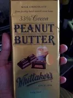 Mängden socker i 33% Cocoa Peanut Butter Milk Chocolate Bar