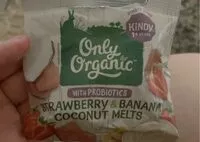 Mängden socker i Strawberry & banana coconut melts