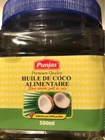 Mängden socker i Huile de coco alimentaire