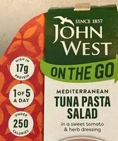 Mängden socker i John West tuna pasta salad