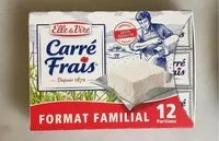 Mängden socker i Carré frais