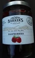 Mängden socker i Barker's raspberries