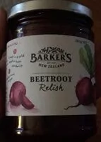 Mängden socker i Barkers Beetroot relish