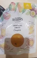 Mängden socker i Tropical fruit compote