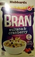 Mängden socker i Bran Sultana & Cranberry