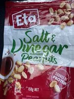 Mängden socker i Salt & Vinegar Peanuts