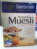 Mängden socker i Natural Muesli