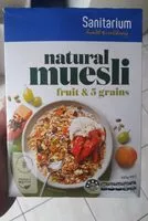 Mängden socker i Natural Muesli fruit & 5 grains