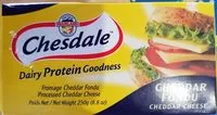 Mängden socker i Cheddar fondu Chesdale