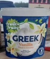 Mängden socker i Greek Vanilla