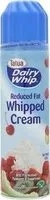 Mängden socker i Tatua Dairy Whip Cream Whipped Gluten free