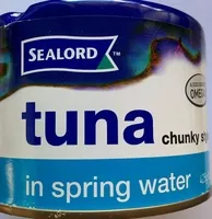 Mängden socker i Tuna - Chunky style in spring water