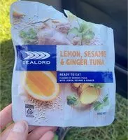 Mängden socker i Lemon, sesame & ginger tuna