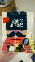 Mängden socker i Licorice allsorts