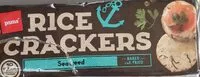 Mängden socker i Rice crackers seaweed