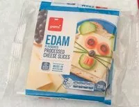 Mängden socker i Edam flavoured processed cheese slices