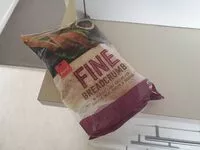 Mängden socker i Fine breadcrumbs