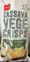 Mängden socker i Cassava Vege Crisps