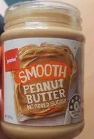 Mängden socker i Smooth Peanut Butter