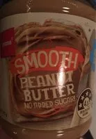 Mängden socker i Smooth peanut butter