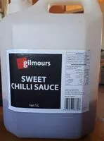 Mängden socker i Gilmours sweet chilli sauce