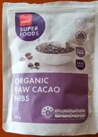 Mängden socker i Organic Raw Cacao Nibs