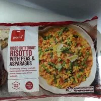 Mängden socker i Riced risotto with peas and asparagus