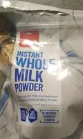 Mängden socker i Instant whole milk powder