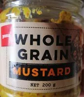 Mängden socker i Pams whole grain mustard