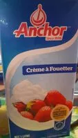Mängden socker i Crème à fouetter