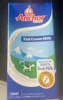 Mängden socker i Anchor Full Cream  Milk