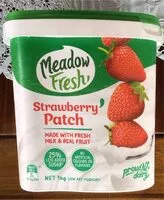 Mängden socker i Meadow Fresh Yoghurt 1kg Delitful Strawberry