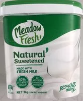 Mängden socker i Meadow fresh natural sweetened