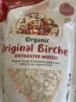 Mängden socker i Untosted Muesli